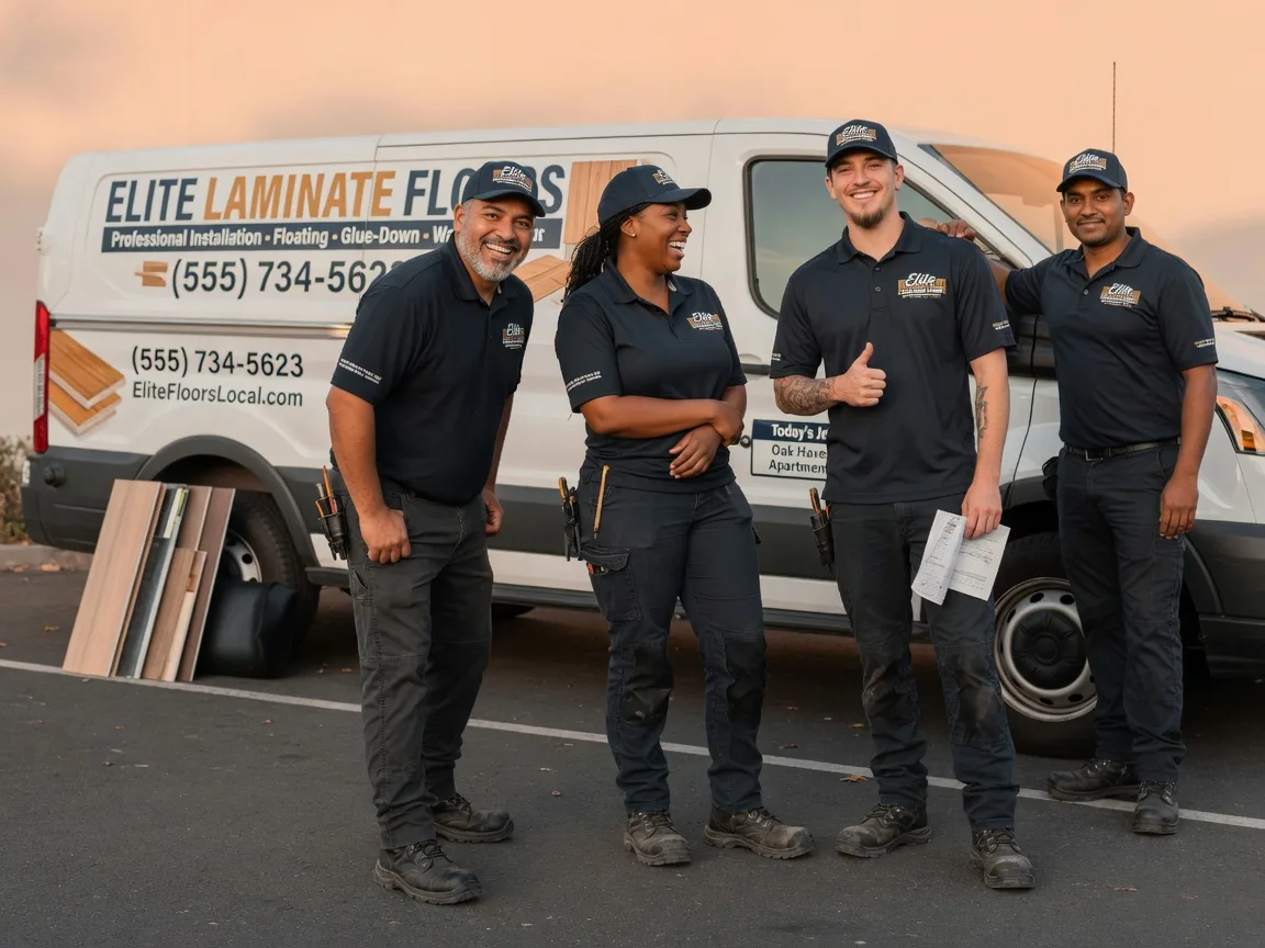 Laminate flooring installation company in Round Mountain, TX